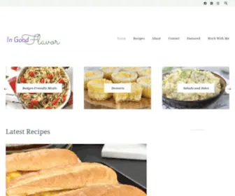 Ingoodflavor.com(In Good Flavor In Good Flavor) Screenshot