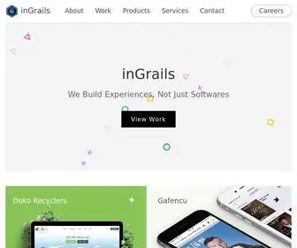 Ingrails.com(Software Development in Nepal) Screenshot