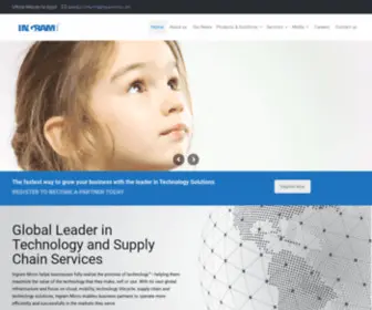 Ingrammicroegypt.com(Realize the promise of Technology) Screenshot