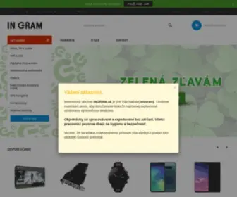 Ingram.sk(Slovenská nákupná galéria ponúka široký sortiment) Screenshot