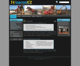 Ingrealcz.cz(Společnosti) Screenshot