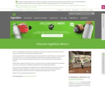 Ingredion.mx(Mexico) Screenshot