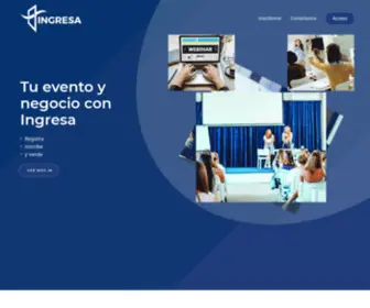 Ingresaweb.com(Convenciones) Screenshot