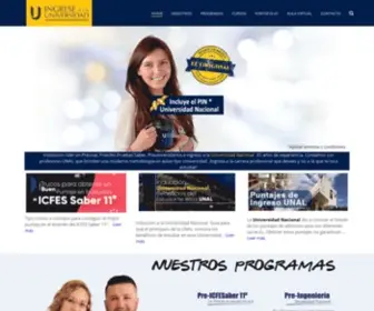 Ingresealau.edu.co(Ingrese a la universidad en Colombia) Screenshot