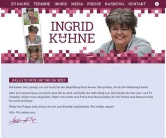 Ingrid-Kuehne.de(Kühne) Screenshot