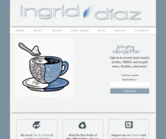 Ingriddiaz.com(Ingrid Díaz) Screenshot