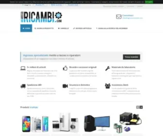 Ingrossoricambi.com(Ricambi e accessori per Elettrodomestici e smartphone) Screenshot