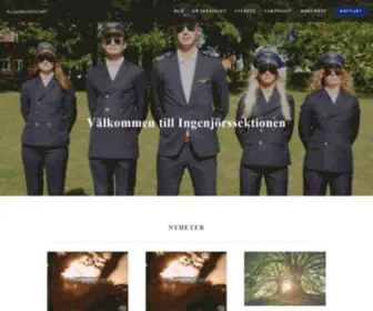 Ingsekt.se(Ingenjörssektionen inom TLTH) Screenshot