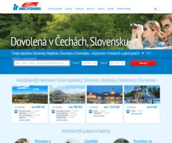 Ingtours.cz(Ubytování hotely a pensiony) Screenshot