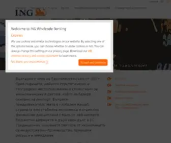 INGWB.bg(ING Wholesale Banking in Bulgaria) Screenshot