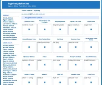 Ingyenesjatekok.net(Ingyenes Játékok) Screenshot