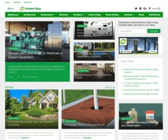 Inhabitblog.com(Green Homes) Screenshot