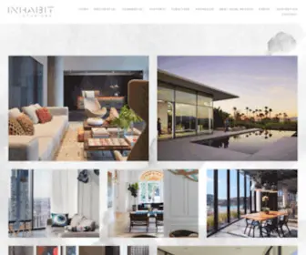 Inhabitinteriors.com(Inhabit Interiors) Screenshot
