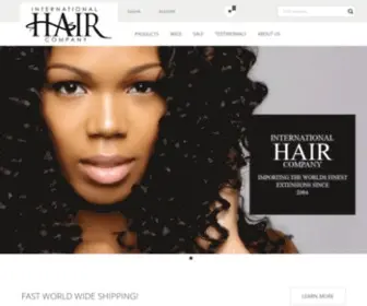 Inhairco.com(Luxurious Indian Hair Extensions Virgin Indian Remy Hair) Screenshot