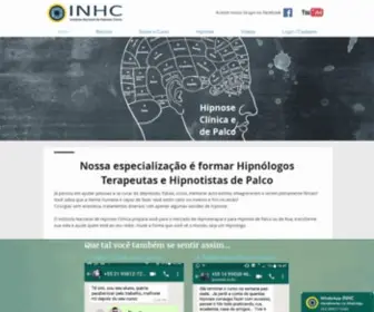 INHC.com.br(Curso de Hipnose R$ 299 com Certificado) Screenshot