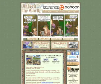 Inherittheearth.net(Inherit the Earth Web Comic) Screenshot