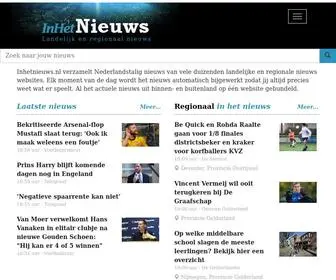 Inhetnieuws.nl(Landelijk en regionaal nieuws) Screenshot