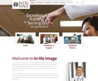 Inhisimage.org(In His Image) Screenshot