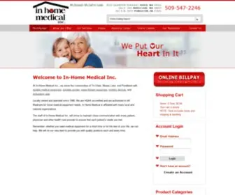 Inhmed.com(In home medical inc) Screenshot