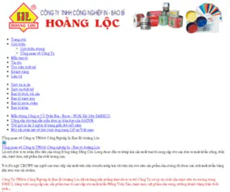 Inhoangloc.com(In ho) Screenshot