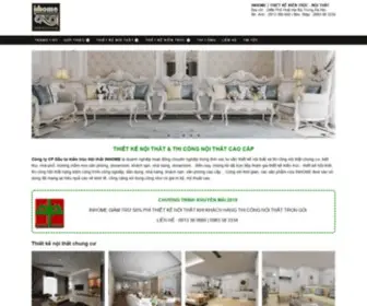 Inhome.vn(Đơn vị tư vấn thiết kế thi công kiến trúc nội thất) Screenshot