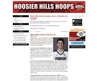 Inhoopsreport.com(Hoosier Hills Hoops) Screenshot