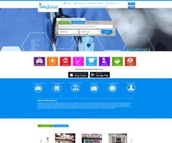 Inhospitals.com(InHospitals-Find Best Hospitals/Clinics/Labs) Screenshot