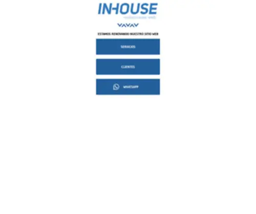 Inhouse.com.ar(Diseñamos y desarrollo web) Screenshot