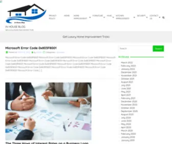 Inhouseblog.org(Lifehack Home) Screenshot