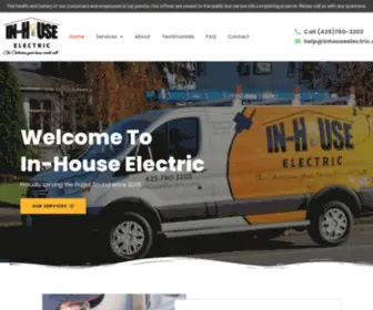 Inhouseelectric.com(In-House Electric) Screenshot