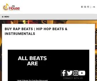 Inhouseproducers.com(Buy Rap Beats) Screenshot