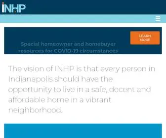 INHP.org(Indianapolis Neighborhood Housing Partnership) Screenshot