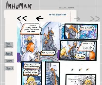 Inhuman-Comic.com(A sci) Screenshot