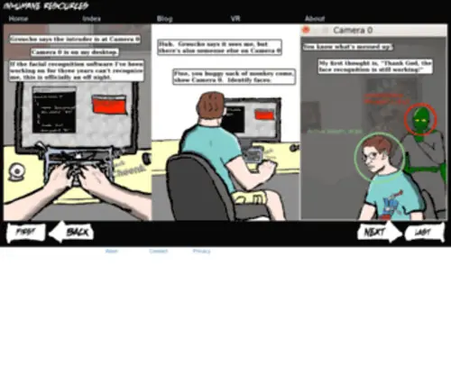 Inhumaneresourcescomic.com(Inhumane Resources) Screenshot