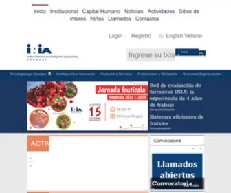 Inia.uy(INIA) Screenshot