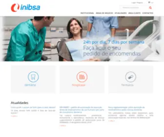 Inibsa.pt(Laboratórios) Screenshot