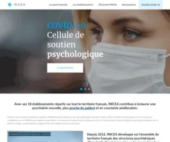 Inicea.fr(Accueil) Screenshot