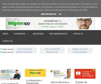 Iniciablog.com(Blogger para crear tu blog e iniciaBlog para mejorarloiniciaBlog) Screenshot