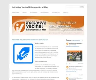 Iniciativavecinalralm.org(Iniciativa) Screenshot