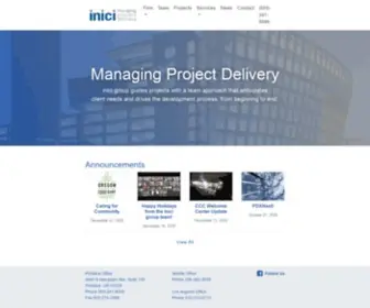 Inicigroup.com(Inici group) Screenshot