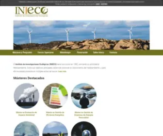 Inieco.com(Cursos MEDIO AMBIENTE) Screenshot