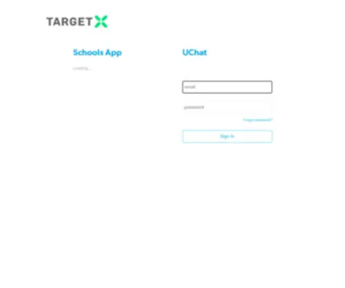 Inigral.com(TargetX) Screenshot