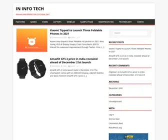 Ininfotech.com(Ininfotech) Screenshot