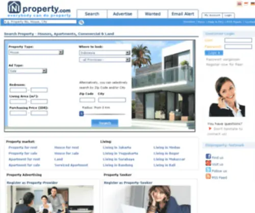 Iniproperty.com(Immobilien) Screenshot