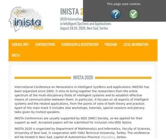 Inista.org(IEEE INISTA 2021) Screenshot