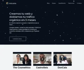 Initcoms.com(Marketing Online) Screenshot