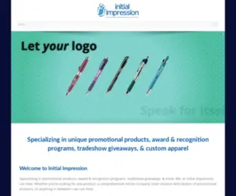 Initialimpression.com(Initial Impression) Screenshot