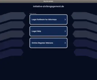 Initiative-Zivilengagement.de(Initiative Zivilengagement) Screenshot