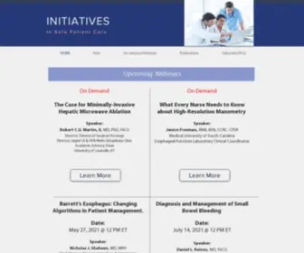 Initiatives-Patientsafety.org(Initiatives) Screenshot