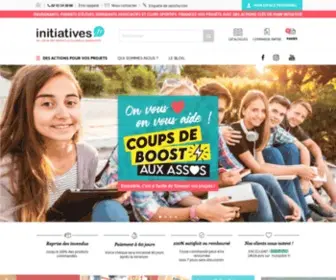 Initiatives.fr(Grâce à nos solutions clés en main) Screenshot